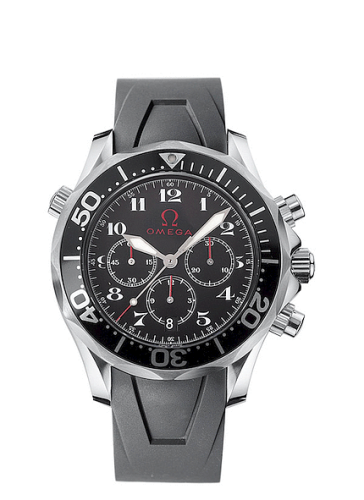 Omega Seamaster Diver 300M Automatic 41.5 Chronograph Stainless Steel / Black / Rubber / Olympic Collection